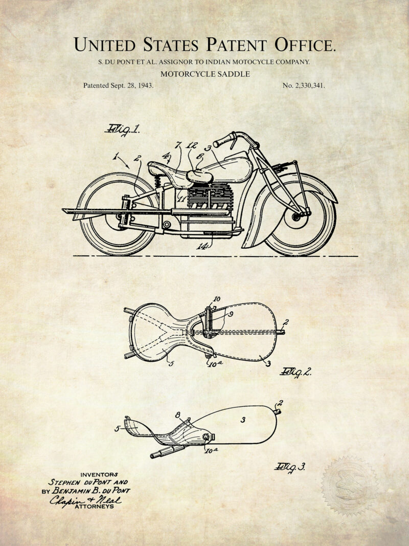 Indian Motorcycle Patents Collection