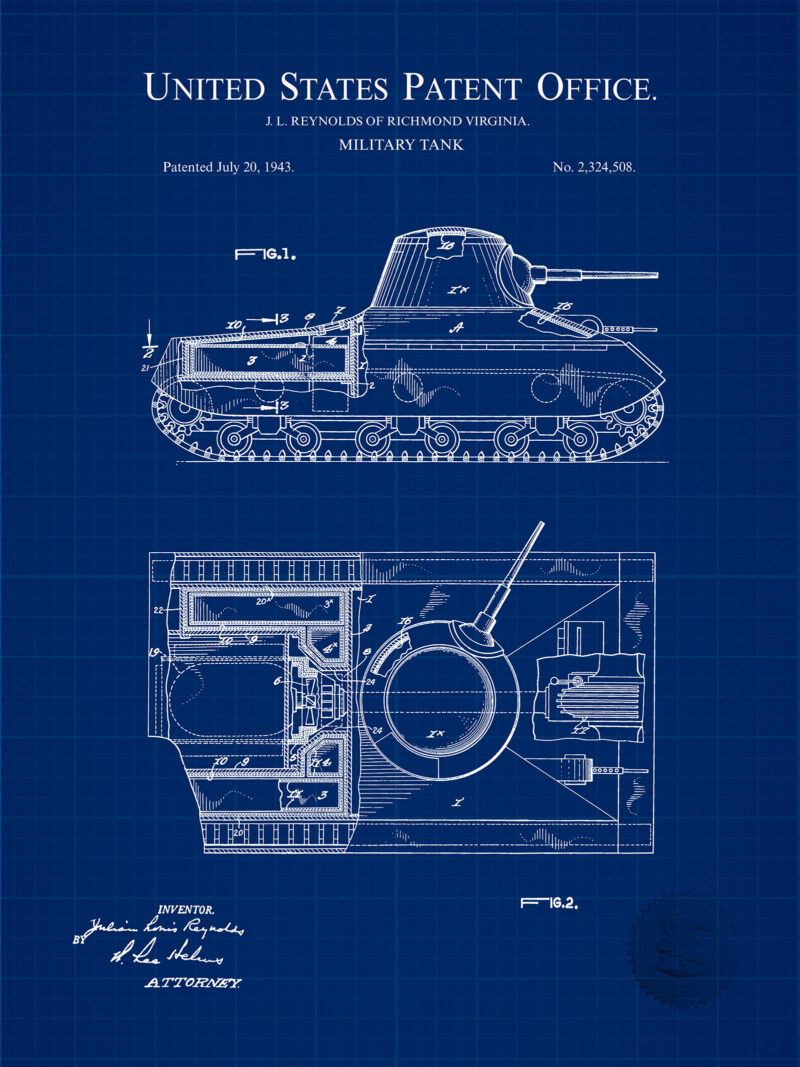 Tank Design | 1943 Patent