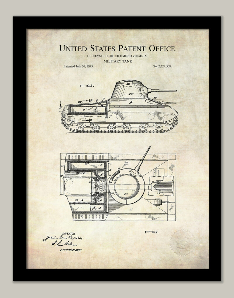 Tank Design | 1943 Patent