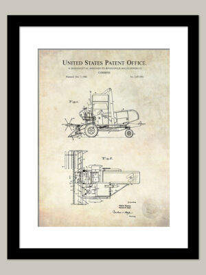 Minneapolis-Moline Combine | 1948 Patent