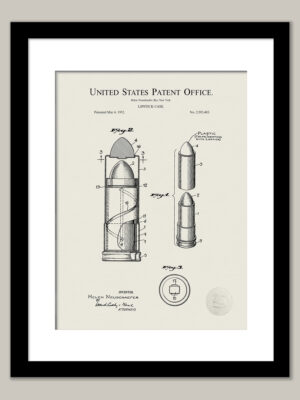 Classic Lipstick Design | 1962 Chanel Patent Print