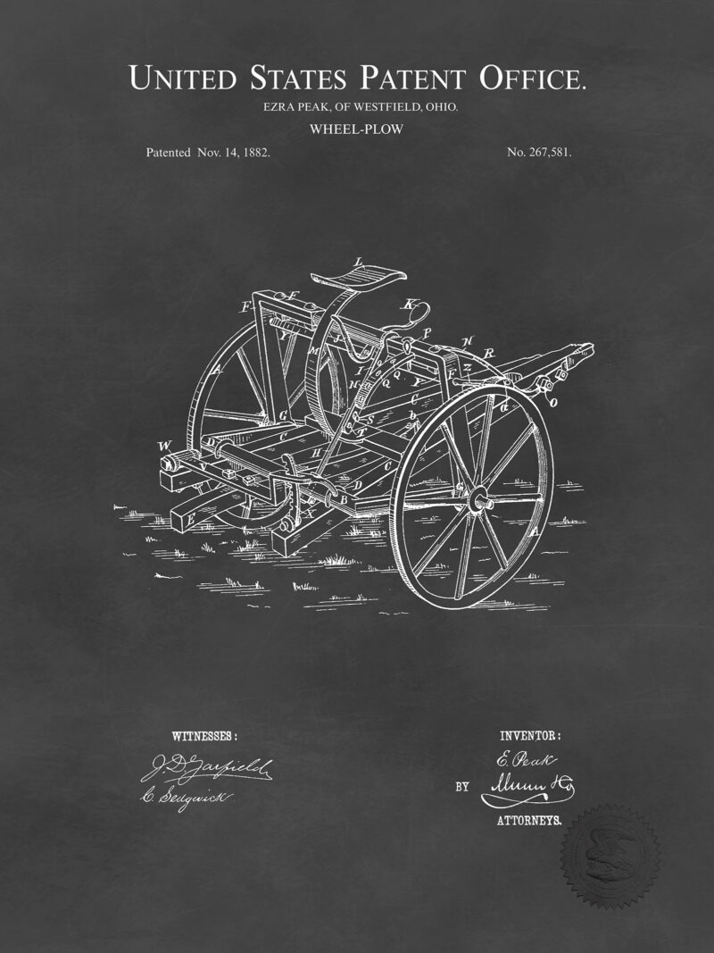 Farmhouse Patent Prints Set