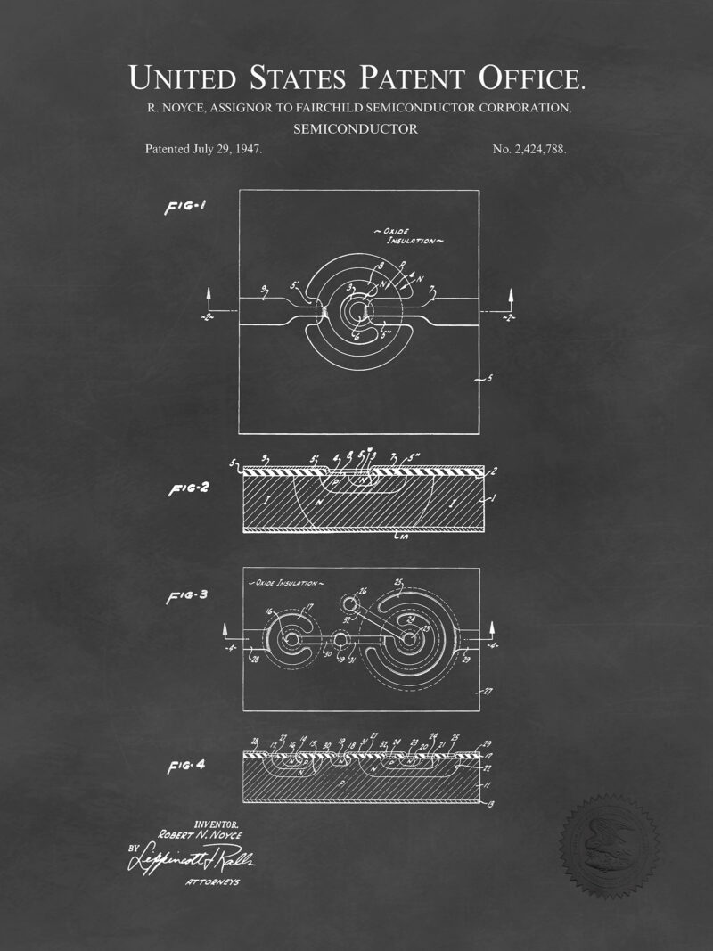 Early Semiconductor Design | 1961 patent