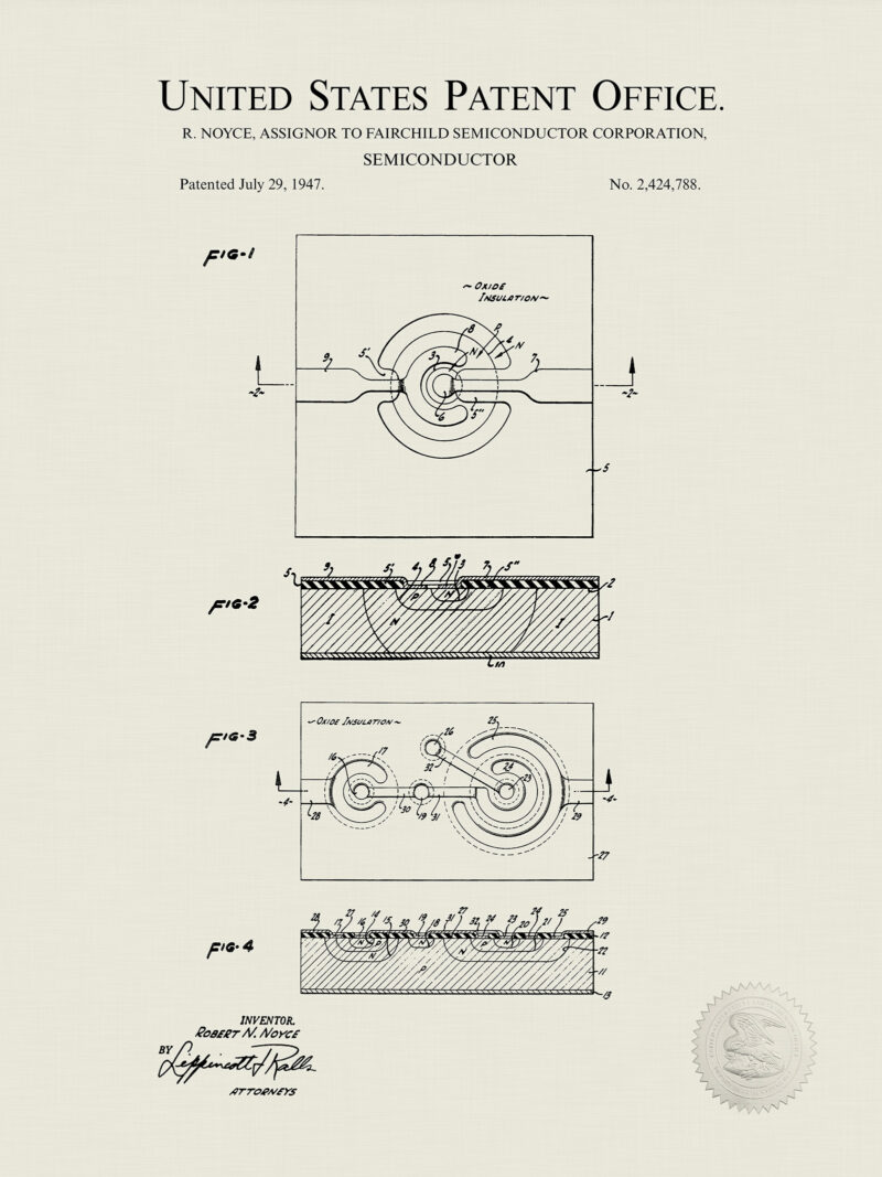 Early Semiconductor Design | 1961 patent