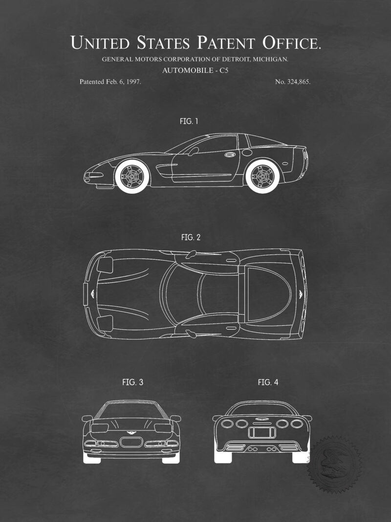 Corvette C5 | 1997 GM Patent