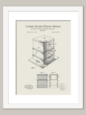 Bee Hive Design | 1885 Patent