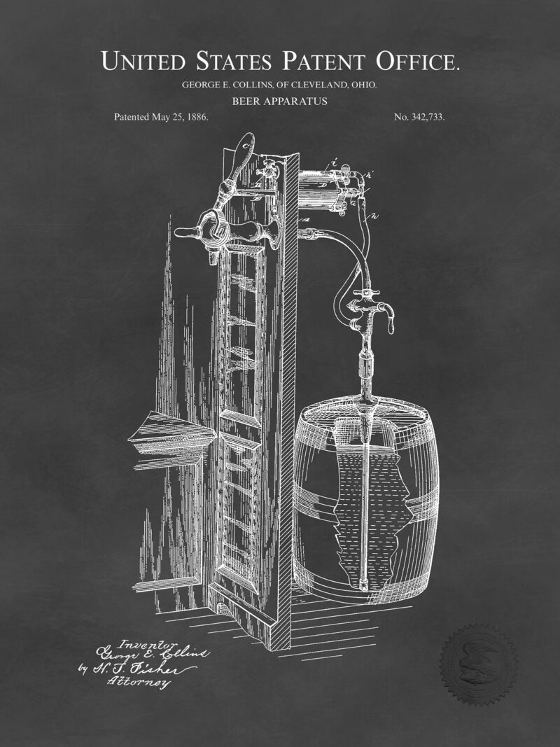 Beer Apparatus | 1886 Brewery Patent