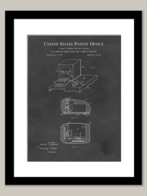 Classic Smartphone Designs | Apple Patent Prints