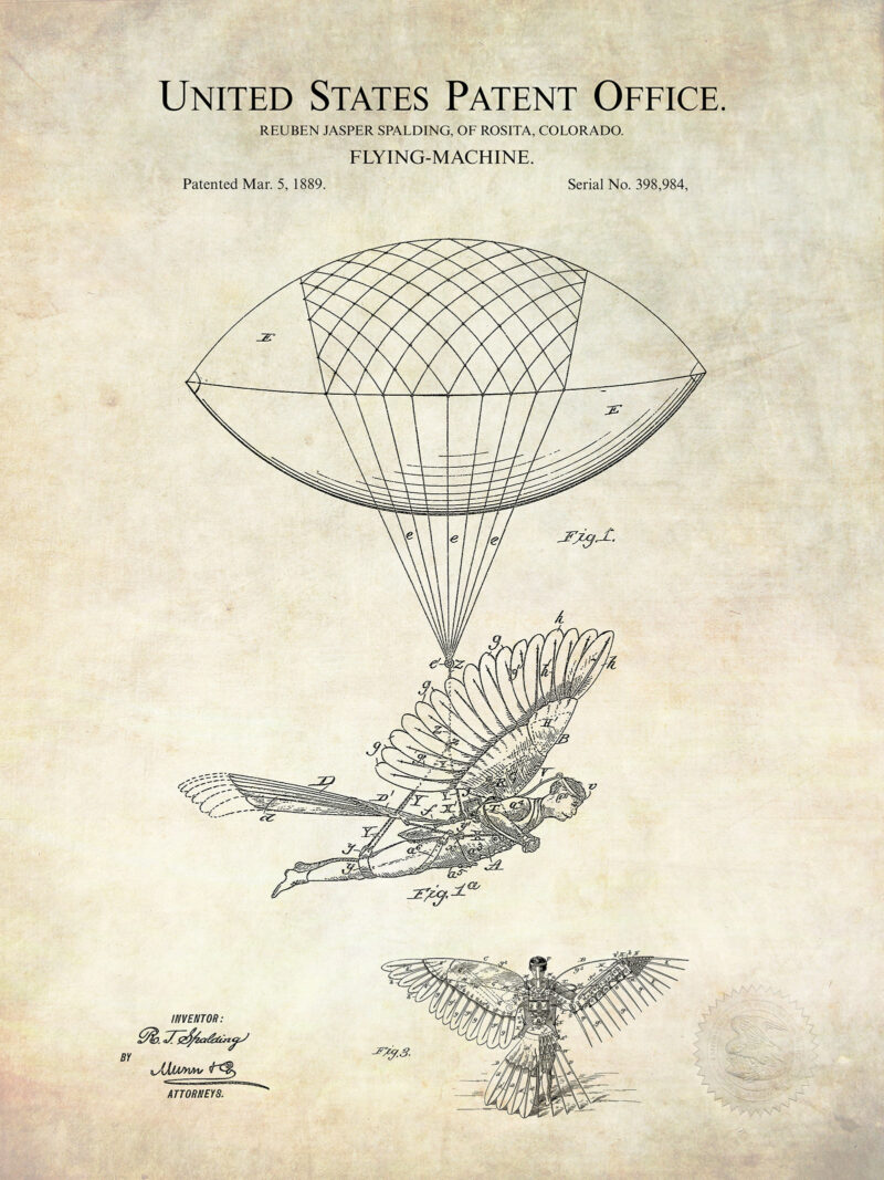 Flying Machines Patent Set