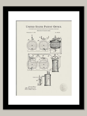 Beer Making Process | 1893 Patent