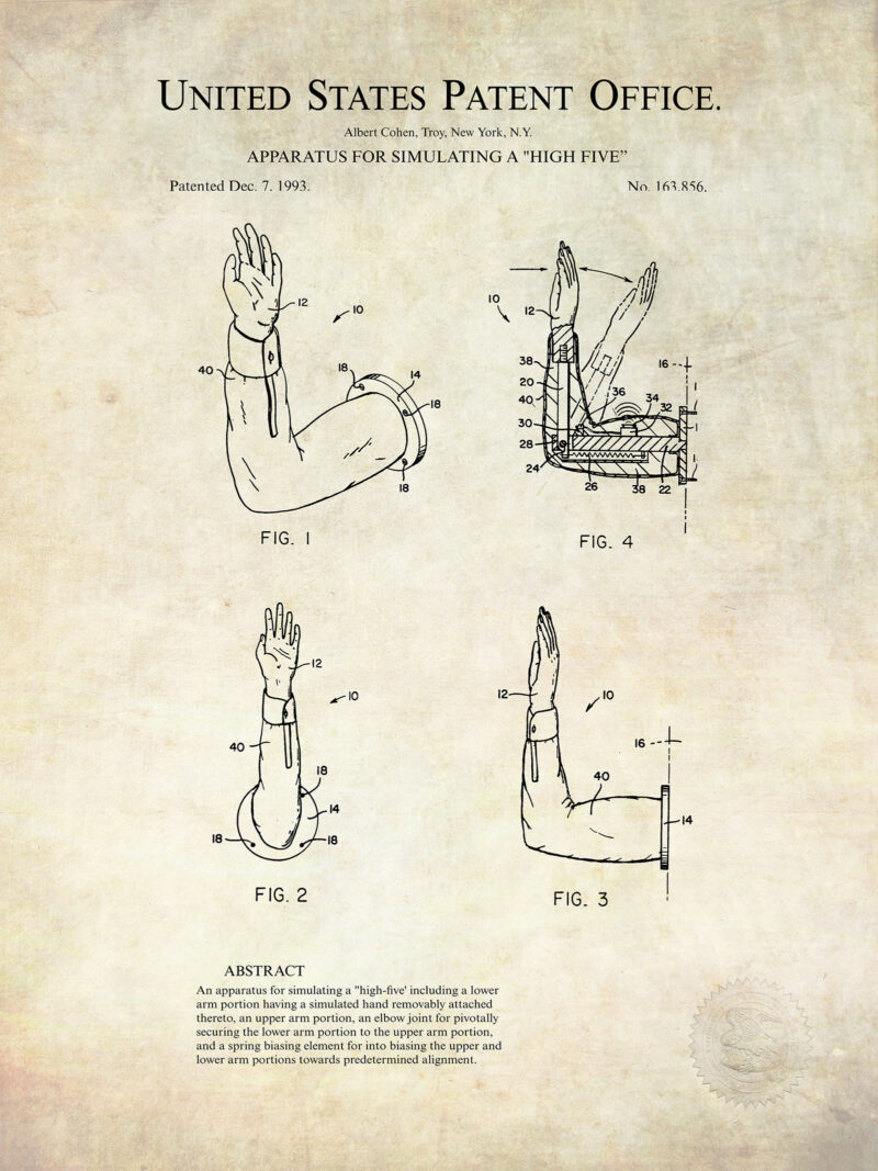 High Five Machine | 1993 Patent