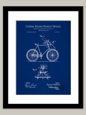 Military Bicycle Invention | 1896 Patent