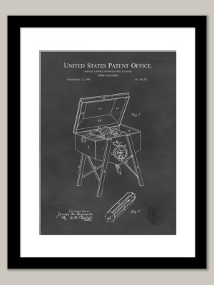 Vintage Dishwasher | 1896 Patent Print