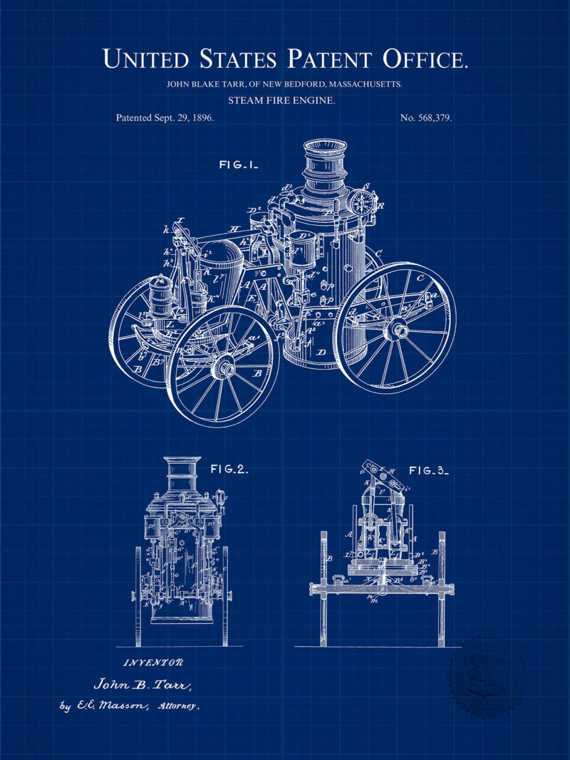 Antique Fire Engines | Patent Collection
