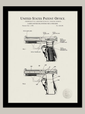 Antique Cannon Design | 1901 Patent