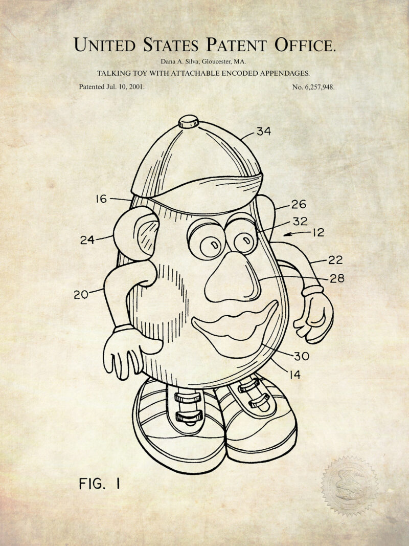 Potato Head | 2001 Toy Patent