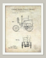 Early Motor Vehicle | 1899 Automobile Patent
