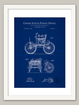 Vintage Motor Vehicle | 1900 Patent