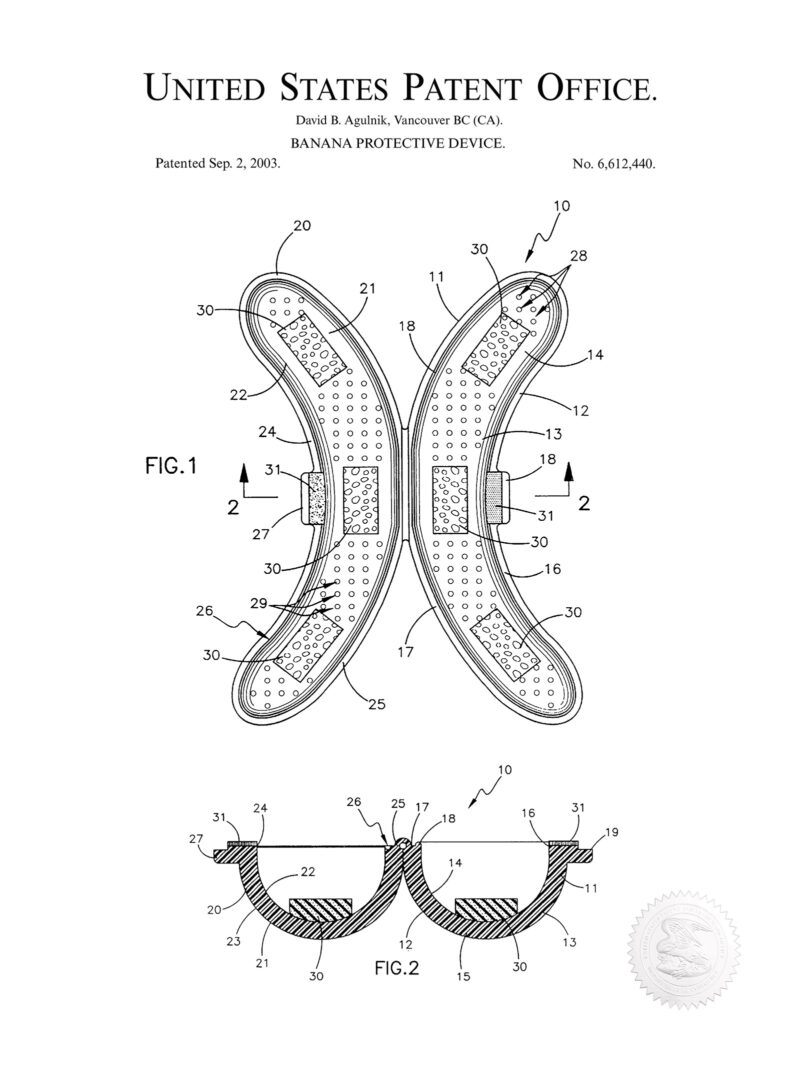 Banana Protector | 2005 Patent