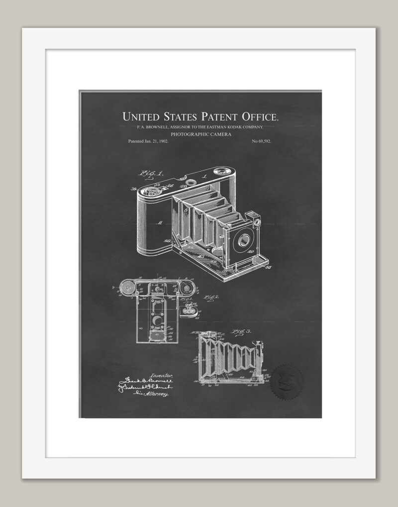 Early Camera | 1902 Kodak Patent