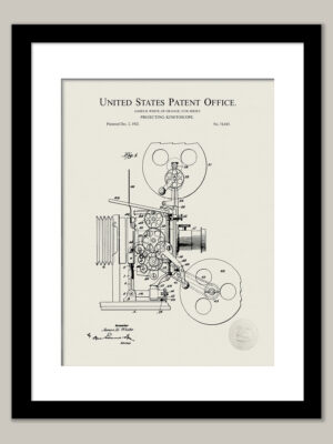 Edison Kinetoscope Design | 1902 Cinema Patent