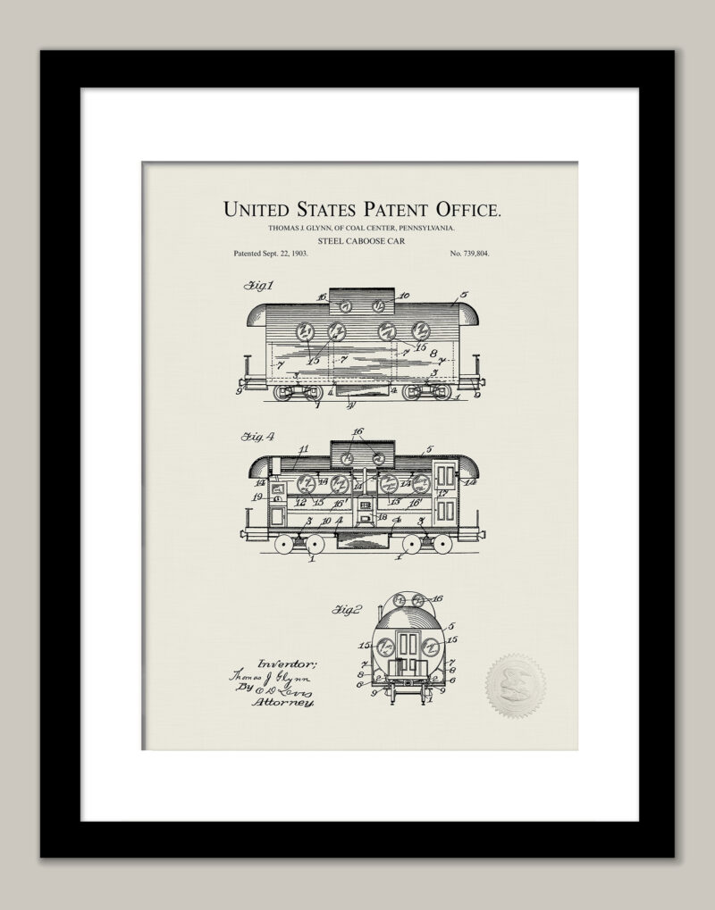 Train Caboose | 1903 Patent