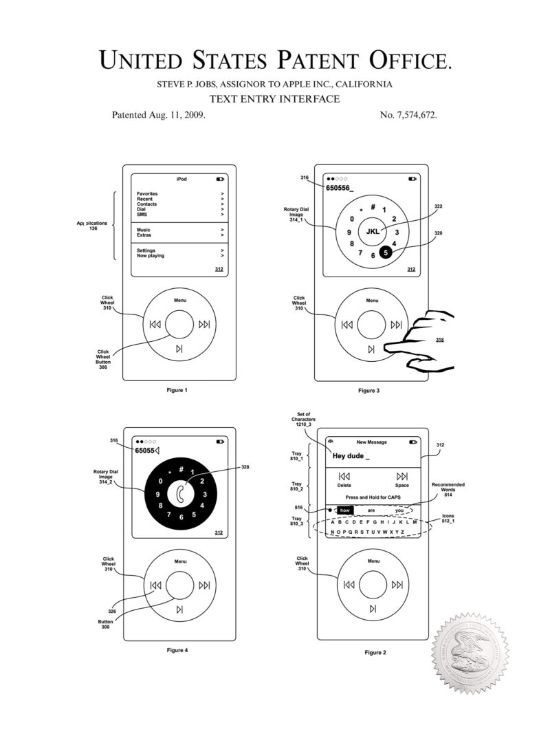 Classic Tablet Concept | 2009 Apple Patent