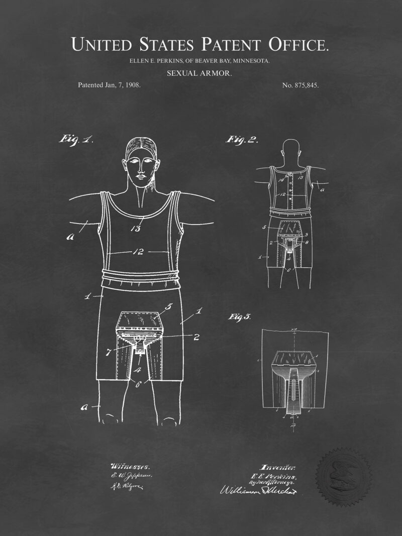 Sexual Armor | 1908 Patent