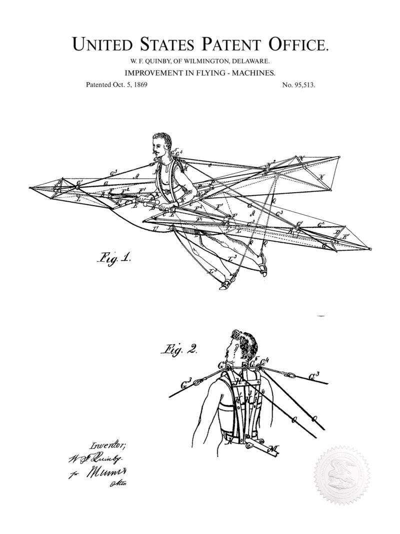 1876 Flying Machine
