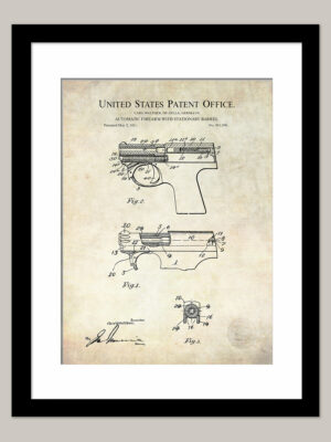 Policeman's Club  | 1912 Patent Print