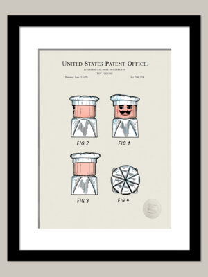 Building Block Chef Figure | 1978 Patent