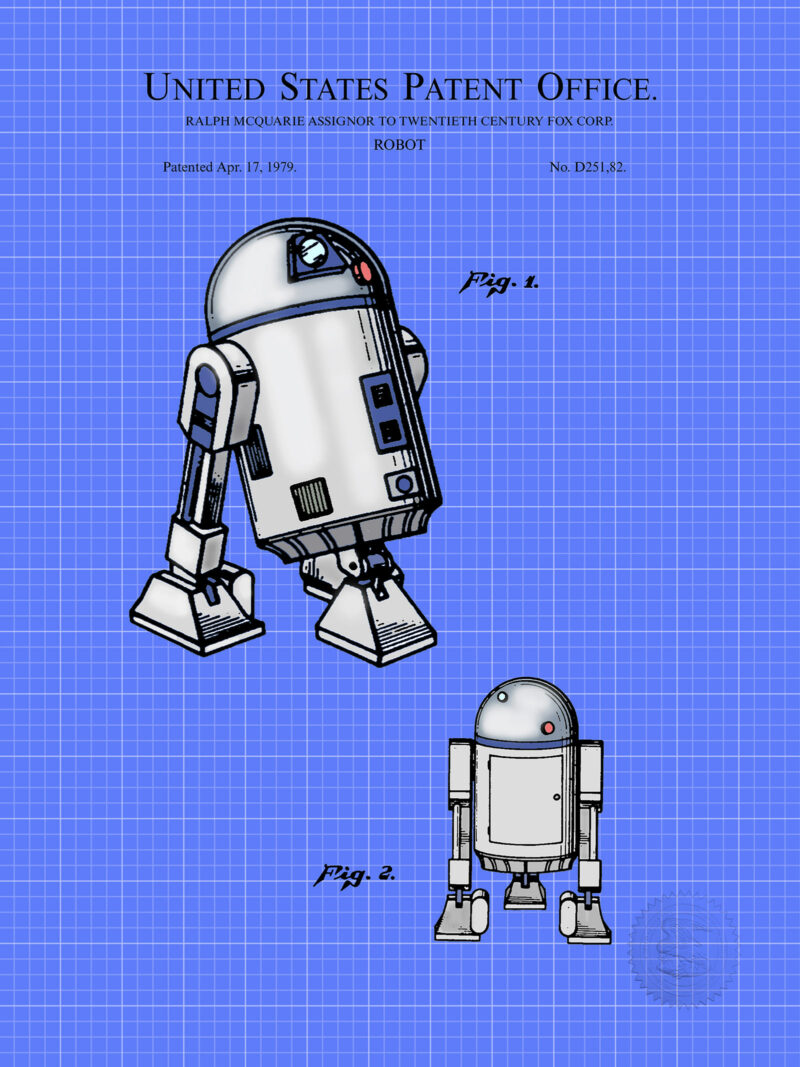 R2-D2 Robot | 1979 Star Wars Toy Patent