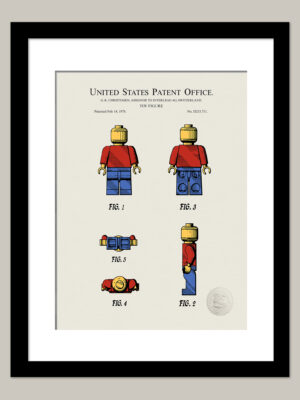 Building Block Girl | 1978 Toy Patent