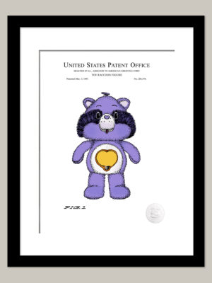Popular Raccoon Figure | 1987 Patent