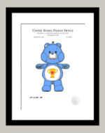 Classic Toy Bear Figure | 1987 Patent Print