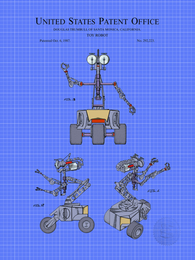 Short Circuit | Johnny 5 Robot | 1987 Patent