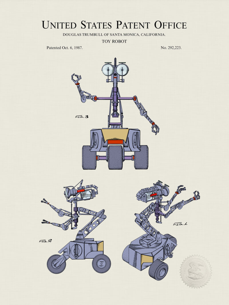 Short Circuit | Johnny 5 Robot | 1987 Patent