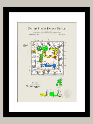 Mousetrap Game | 1967 Patent Print