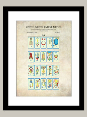 Tarot Card Design | 1996 Patent