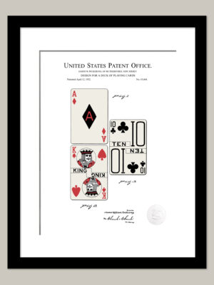 Playing Card Design | 1932 Patent