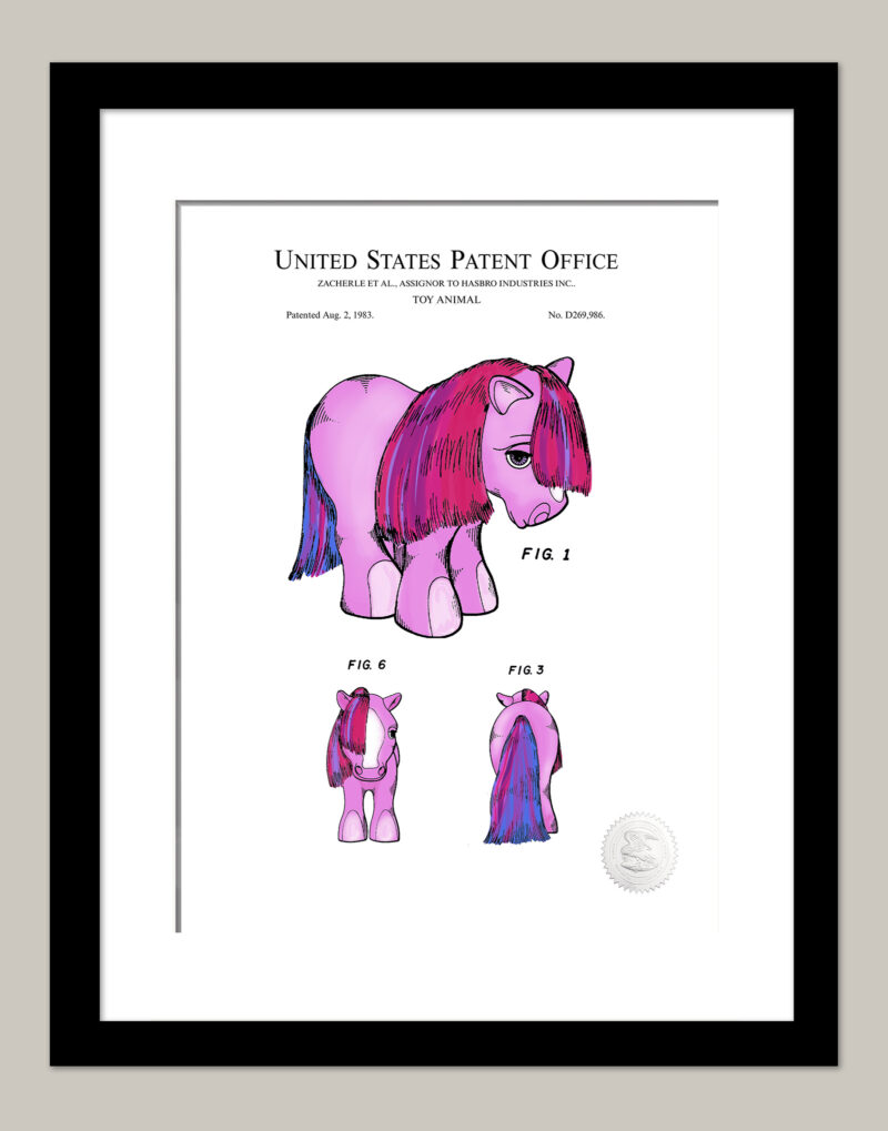 Pink Toy Pony | 1983 Toy Patent