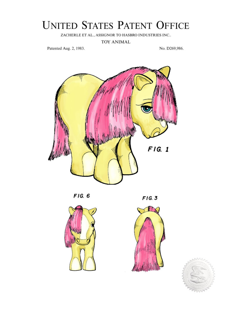 Toy Pony Prints | Patent Collection