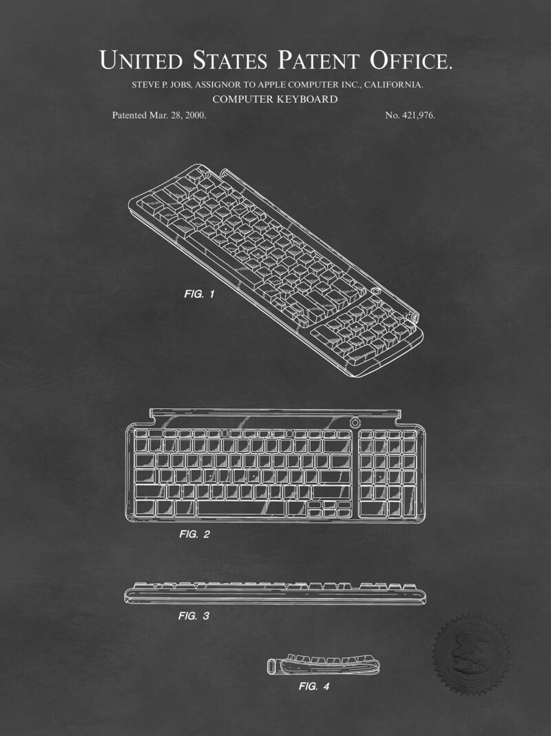 Apple Computer Patent Print Collection