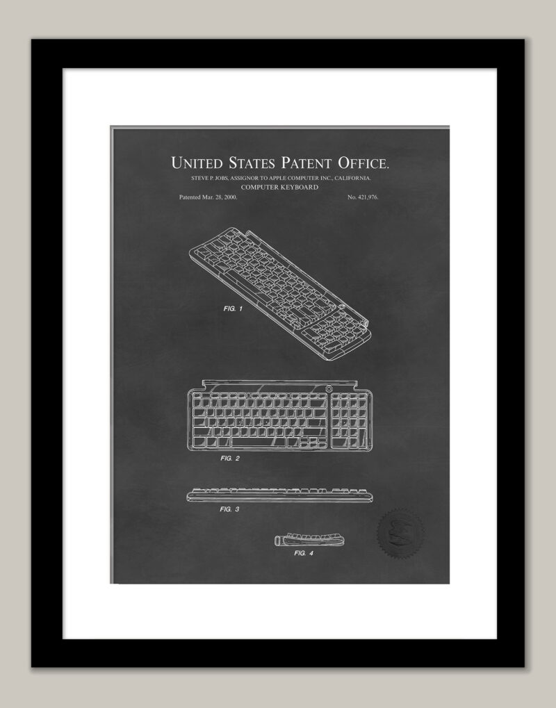 Classic Keyboard Design Concept | 2000 Apple Patent