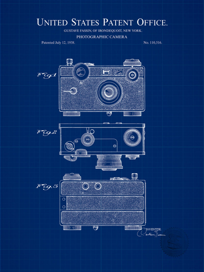 Early Camera Design | 1938 Argus Patent
