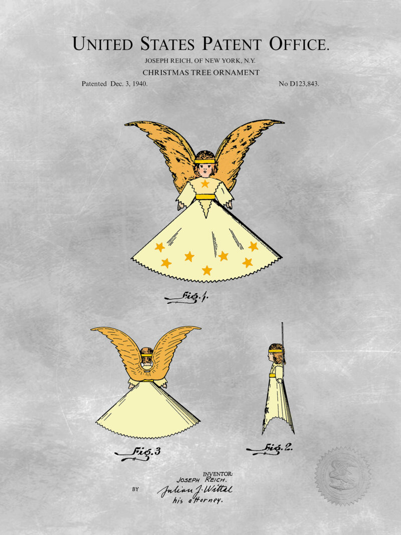 Christmas Tree Angel | 1940 Patent