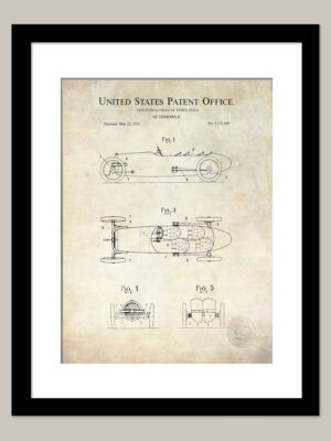 Aston Martin DB9 | 2005 Auto Patent Print
