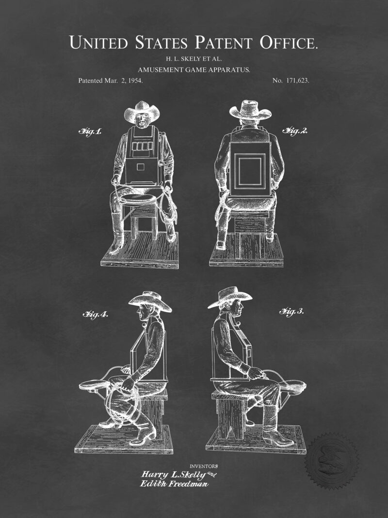 Slot Machine Design | 1954 Patent