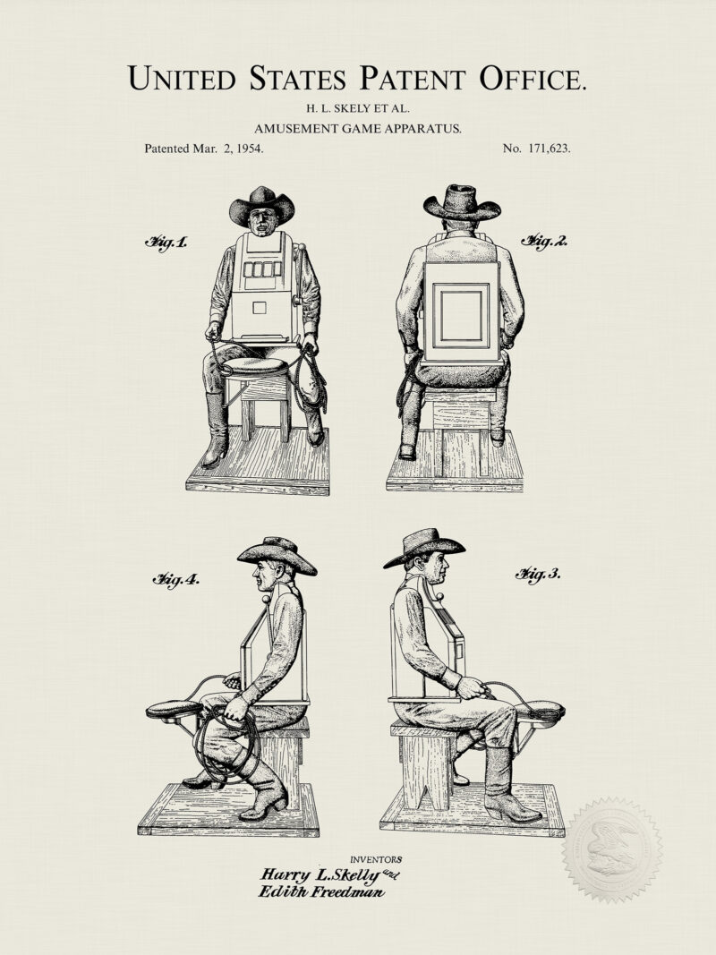 Slot Machine Design | 1954 Patent
