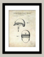 Police Helmet Print | 1957 Patent